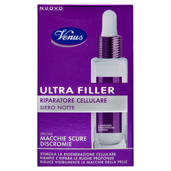 Venus Ultra Filler Riparatore Cellulare Siero Notte 30 mL