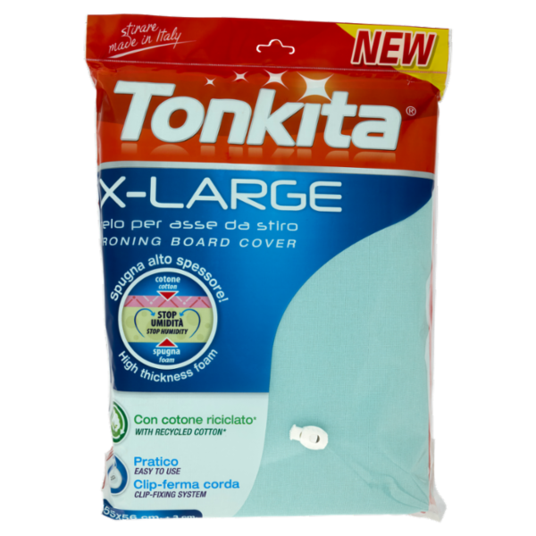 Tonkita X-Large telo per asse da stiro 155x56 cm.