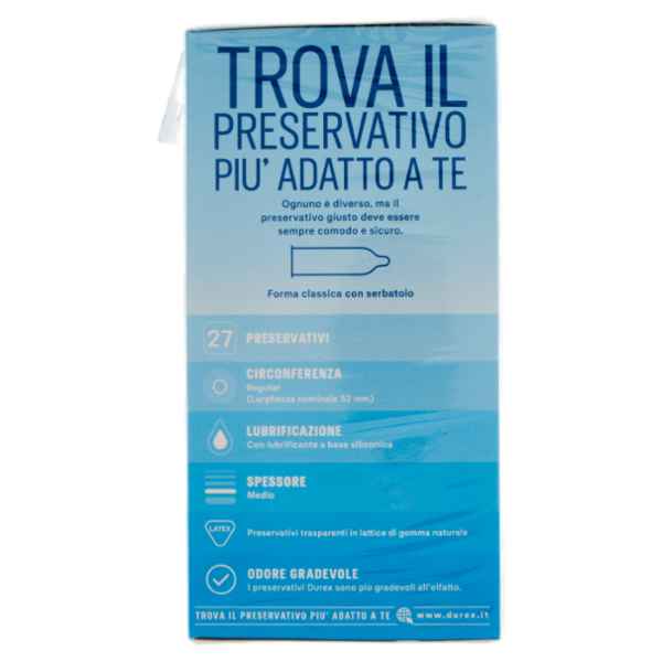 Durex Preservativi Classici Settebello, 27 Profilattici