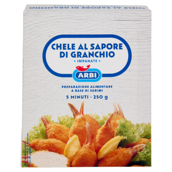 Arbi Chele al Sapore di Granchio Impanate 250 g