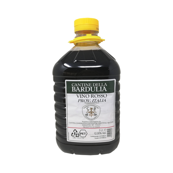 Bardulia Vino Rosso Pet Lt.3