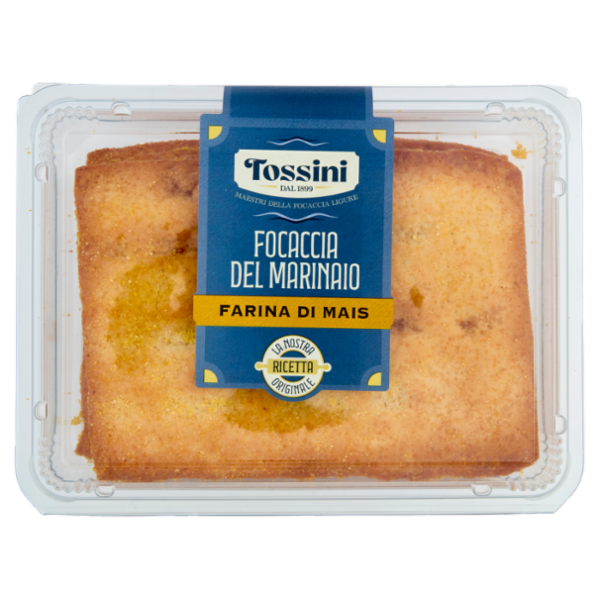 Tossini Focaccia del Marinaio Farina di Mais 200 g