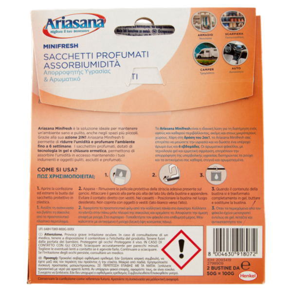 ARIASANA Minifresh Energy 100 g