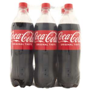COCA-COLA Original Taste PET 6 x 1 L