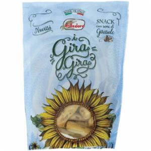 Valledoro Mini Grissini Gira Gira con Semi di Girasole 85g