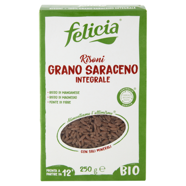 felicia Risoni Grano Saraceno Integrale Bio 250 g