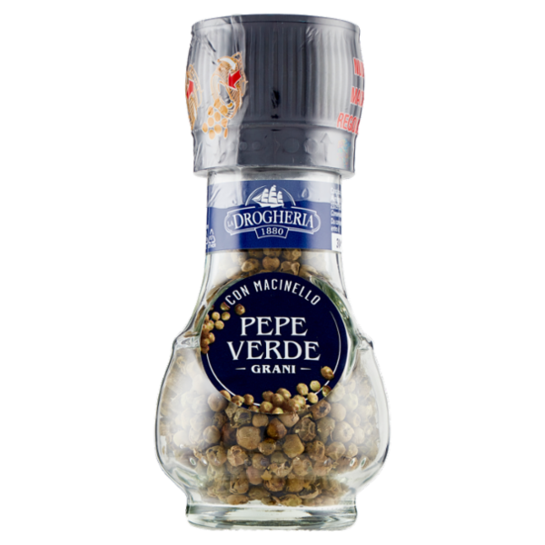 La Drogheria 1880 Pepe Verde Grani con Macinello 15 g
