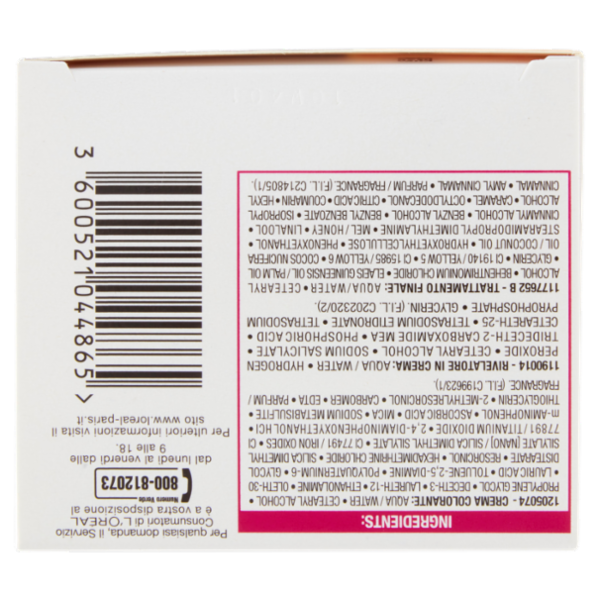 L'Oréal Paris Tinta Capelli Casting Creme Gloss, Senza Ammoniaca, 300 Castano Scuro