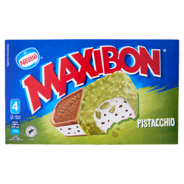 NESTLÉ Maxibon Pistacchio 4x92,4g