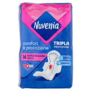 Nuvenia Comfort & Protezione Sottile Regular+ Con Ali 16 Pz