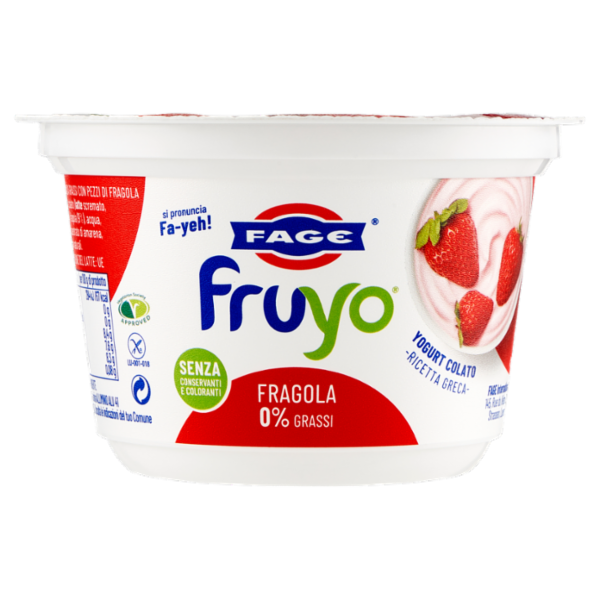 Fage fruyo Fragola 0% Grassi 150 g