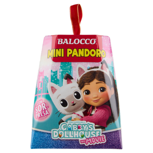 Balocco Mini Pandoro DreamWorks Gabby's Dollhouse the Movie 80 g