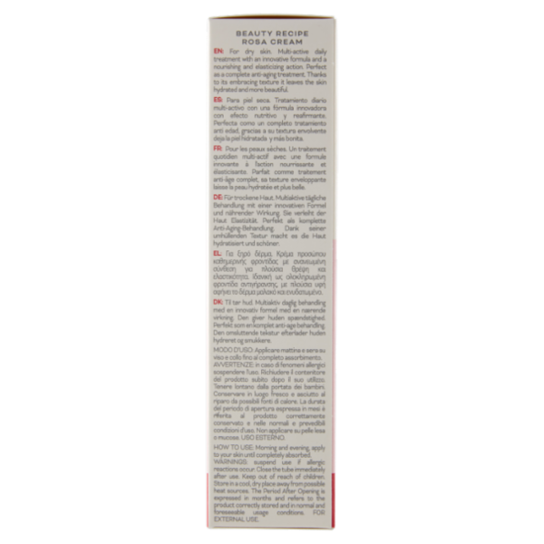 Cera di Cupra Ricetta di Bellezza Rosa Nutriente e Anti-Età 75 ml