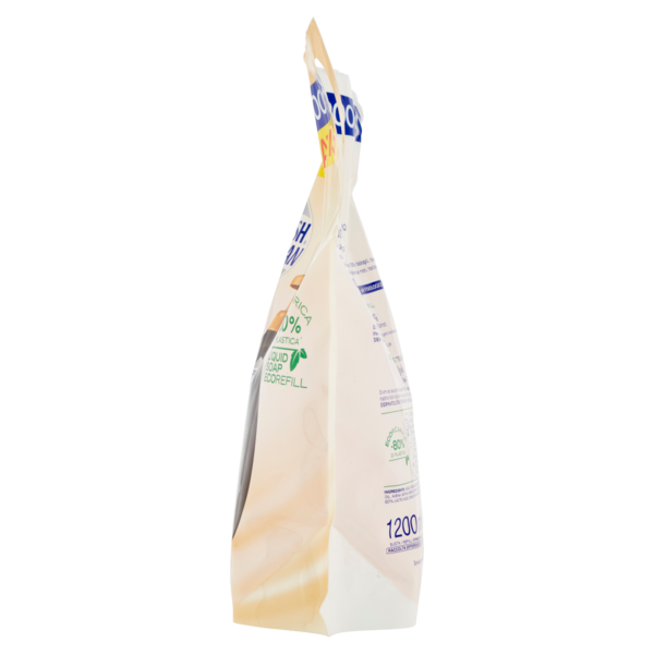 Fresh & Clean Crema Sapone Mani e Viso Nutriente Idratante Olio di Argan e Avena ecoRicarica 1200 ml