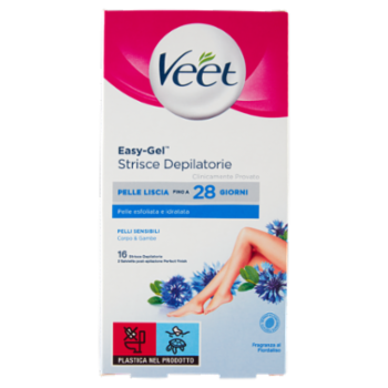 Veet Strisce Depilatorie Per Gambe e Corpo, 16 Strisce