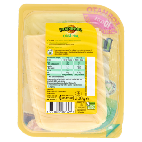 Leerdammer Original Fette 10 x 20 g