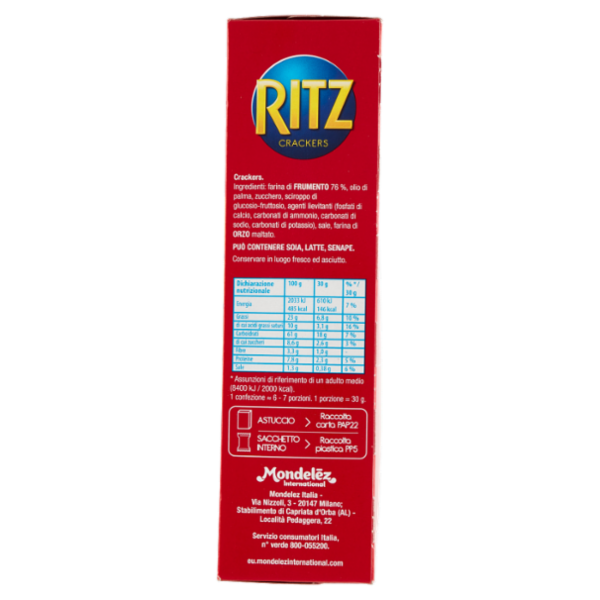 Ritz Original Crackers Astuccio - 200g