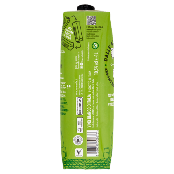 Tavernello Vino Bianco d'Italia 1 L