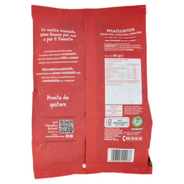 Planet Farms Frescaah Misticanza 80 g