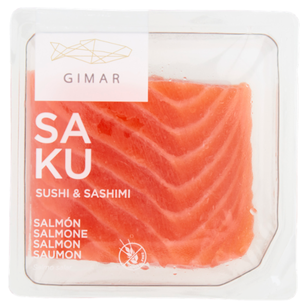 Gimar Saku Sushi & Sashimi Salmone 140 g