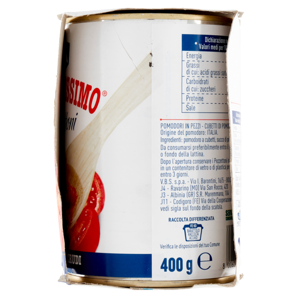 Santa Rosa Pomodorissimo i Pezzettoni 3 x 400 g