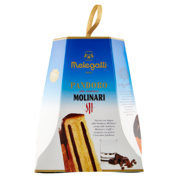 Melegatti 1894 Pandoro alla sambuca Molinari 750 g