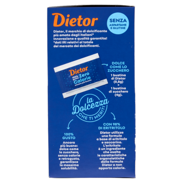 Dietor Zero Calorie Bustine 80 x 0,8 g