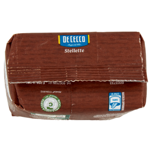 De Cecco Integrale Stellette n° 75 500 g