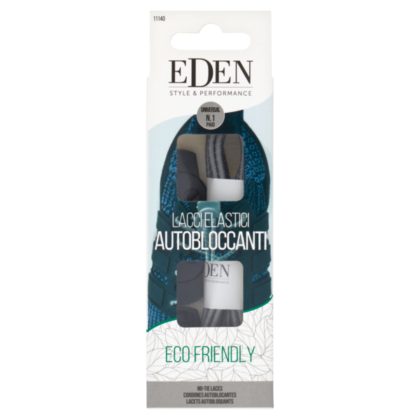 Eden Style & Performance Lacci Elastici Autobloccanti Universal 1 Paio