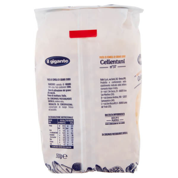 IL GIGANTE Cellentani n°37 500 g