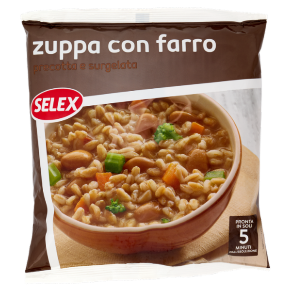Selex Zuppa con Farro Surgelata 600 g