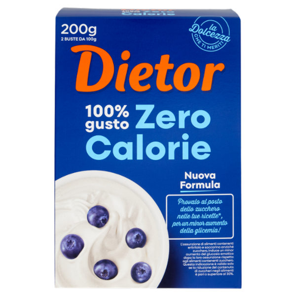 Dietor Zero Calorie Buste 2 x 100 g