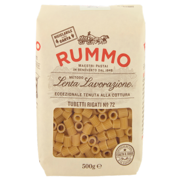 Rummo Tubetti Rigati N° 72 500 g