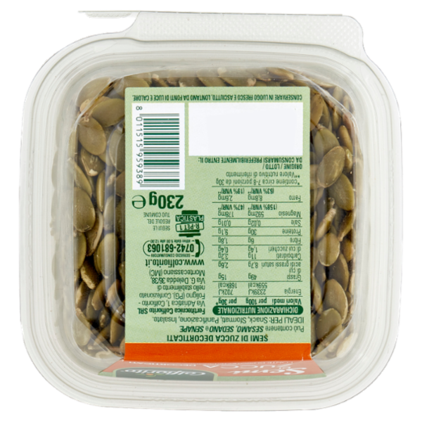 Colfiorito Semi di Zucca Decorticati 230 g