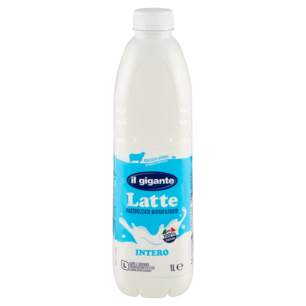 IL GIGANTE Latte Pastorizzato Microfiltrato Intero 1 L