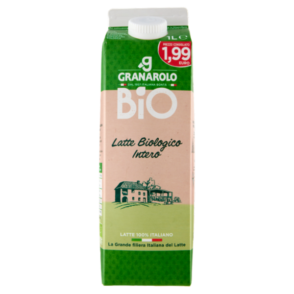 Granarolo Bio Latte Biologico Intero 1 L