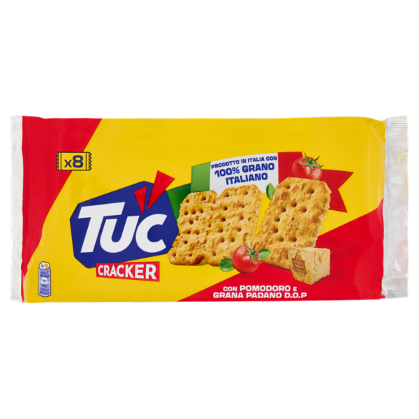 Tuc Cracker con Pomodoro e Grana Padano D.O.P. - 250 g