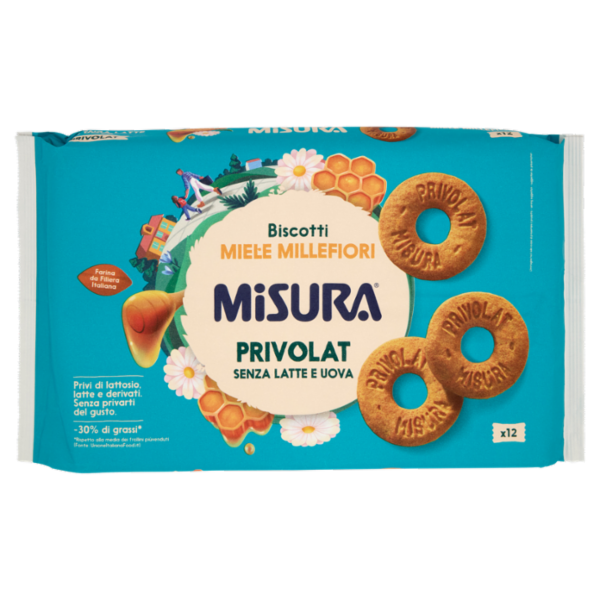 Misura Privolat Biscotti Miele Millefiori 400 g