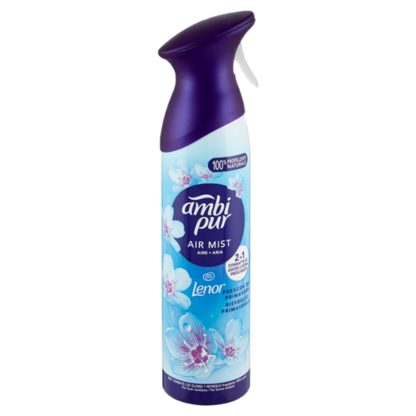 Ambi Pur Profumatore per Ambienti Deodorante Spray, Risveglio Primaverile 185 ml