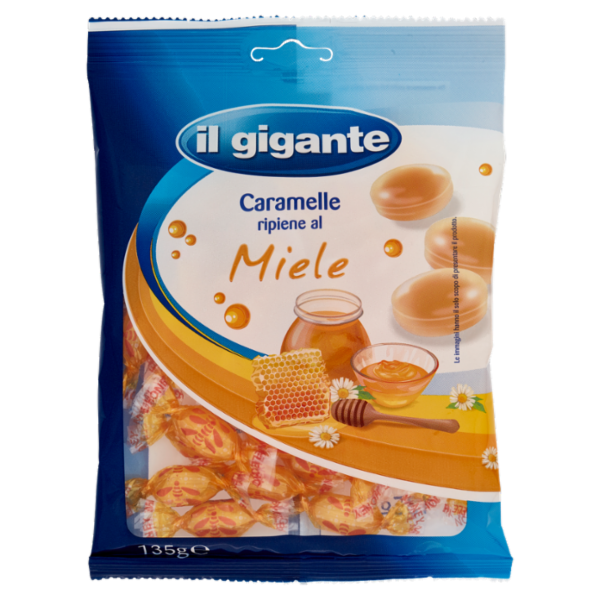 IL GIGANTE Caramelle ripiene al Miele 135 g