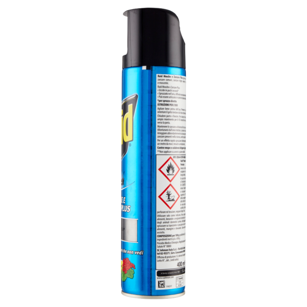 Raid Mosche e Zanzare Spray Insetticida 400ml