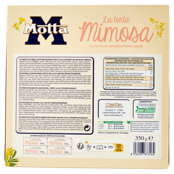 Motta la torta Mimosa 350 g