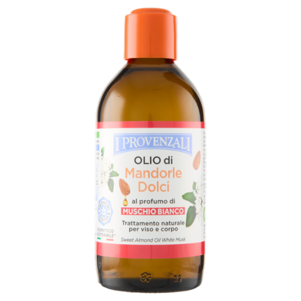 I Provenzali Olio di Mandorle Dolci al profumo di Muschio Bianco 200 mL
