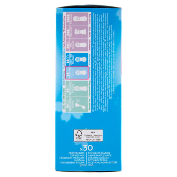 Carefree Cotton Feel* Normal Aloe Fragranza all'Aloe Vera Salvaslip 30 pz