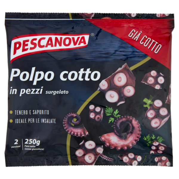 Pescanova Polpo cotto in pezzi surgelato 250 g