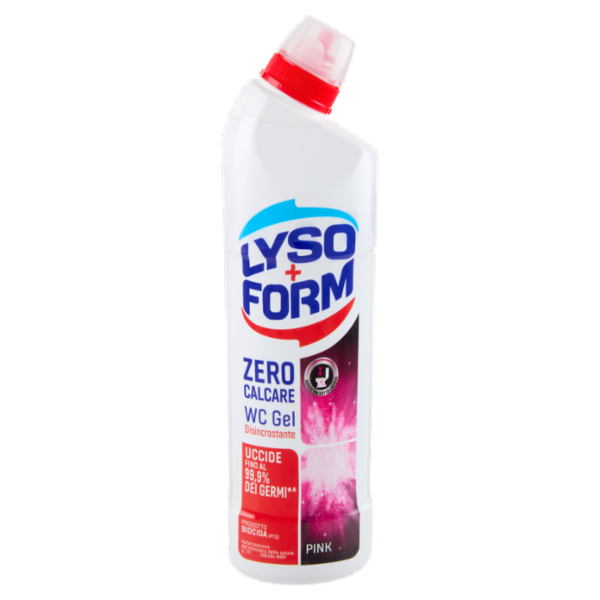 Lysoform Wc Gel Disincrostante Zero Calcare Pink 750 ml