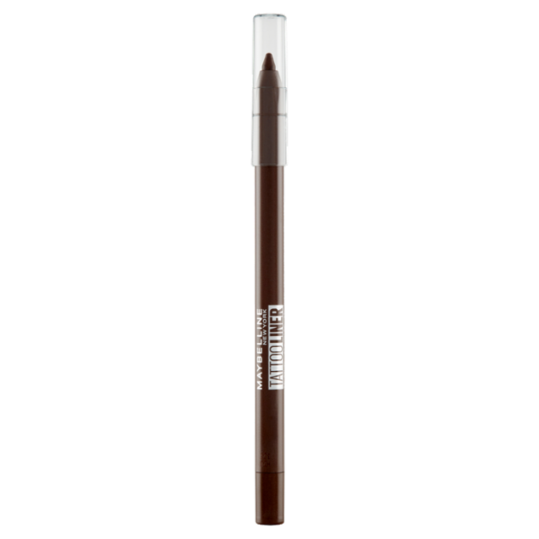 Maybelline New York Tattoo Liner, Matita Occhi in Gel Waterproof e Tenuta 36h, 977 Soft Brown