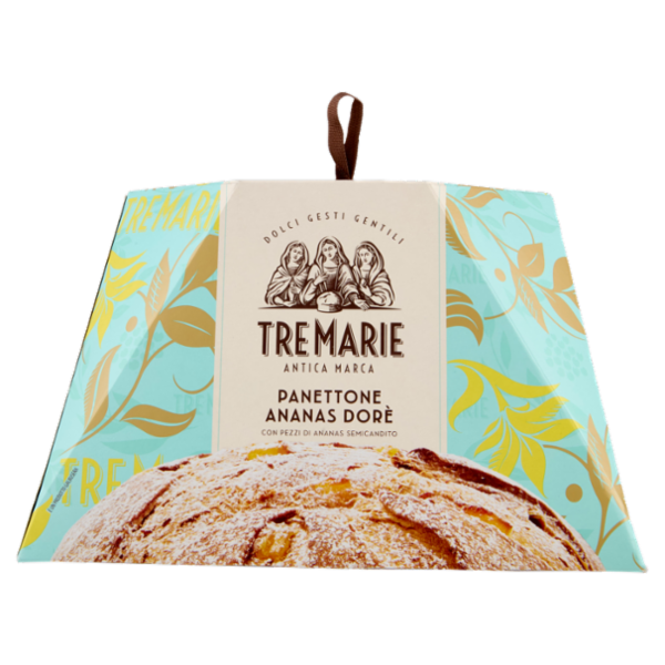 Tre Marie Panettone Ananas Dorè 930 g