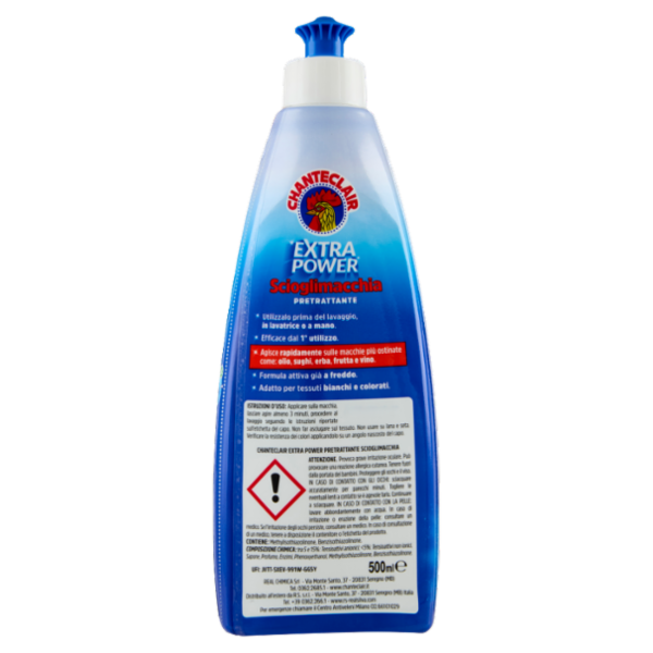 Chanteclair Extra Power Scioglimacchia Pretrattante 500 ml