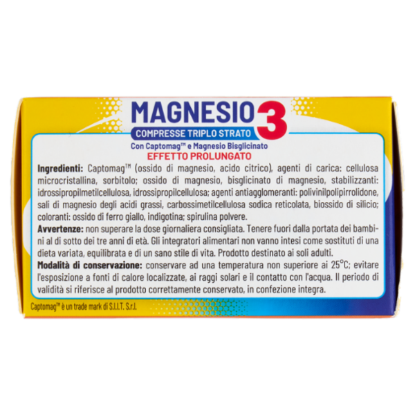 equilibra Magnesio 3 Compresse Triplo Strato 30 x 1,27 g